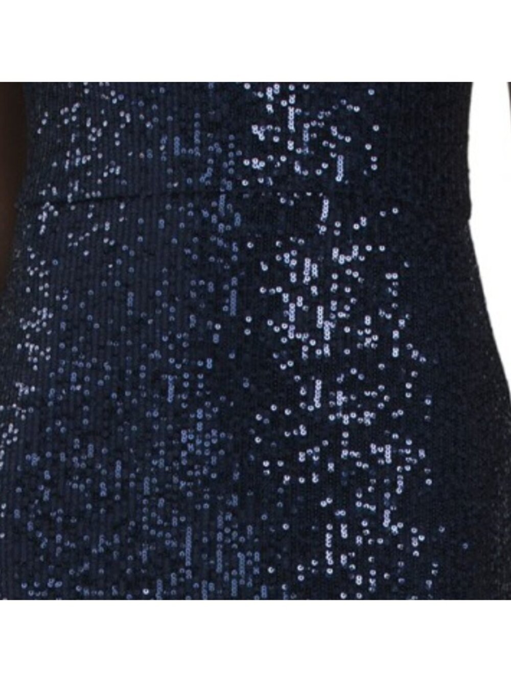 VINCE CAMUTO V-wire Off Shoulder Sequin Gown - Picture 4 of 4